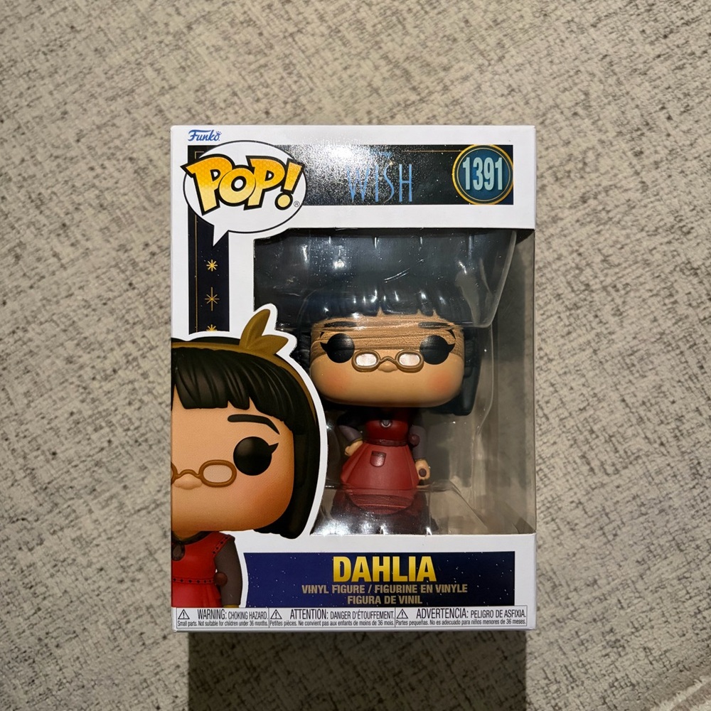 Disney Funko Pop WISH - Dahlia. NEW IN BOX